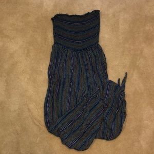 Urban Outfitters Strapless Jumpsuit